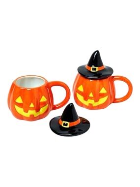Pumpkin Mugs Set Of 2